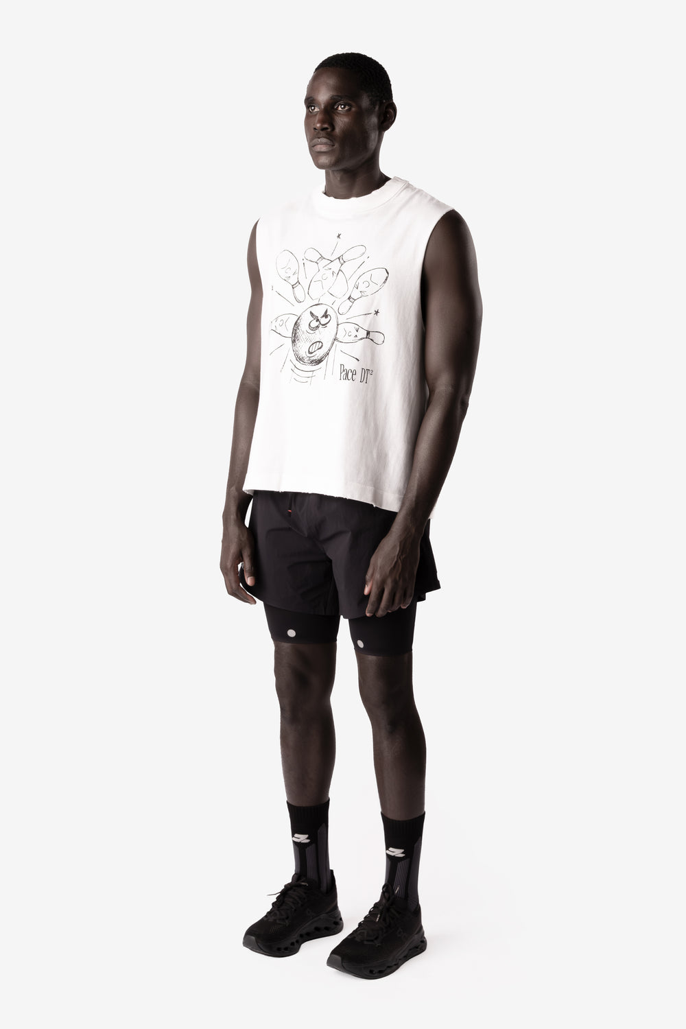 DT2 DRUMMER TANK STRIKE OFF WHITE