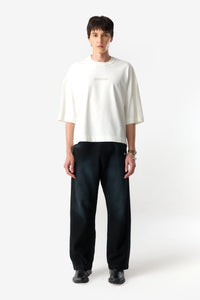 SUNAMI OVERSIZED TEE OFF WHITE
