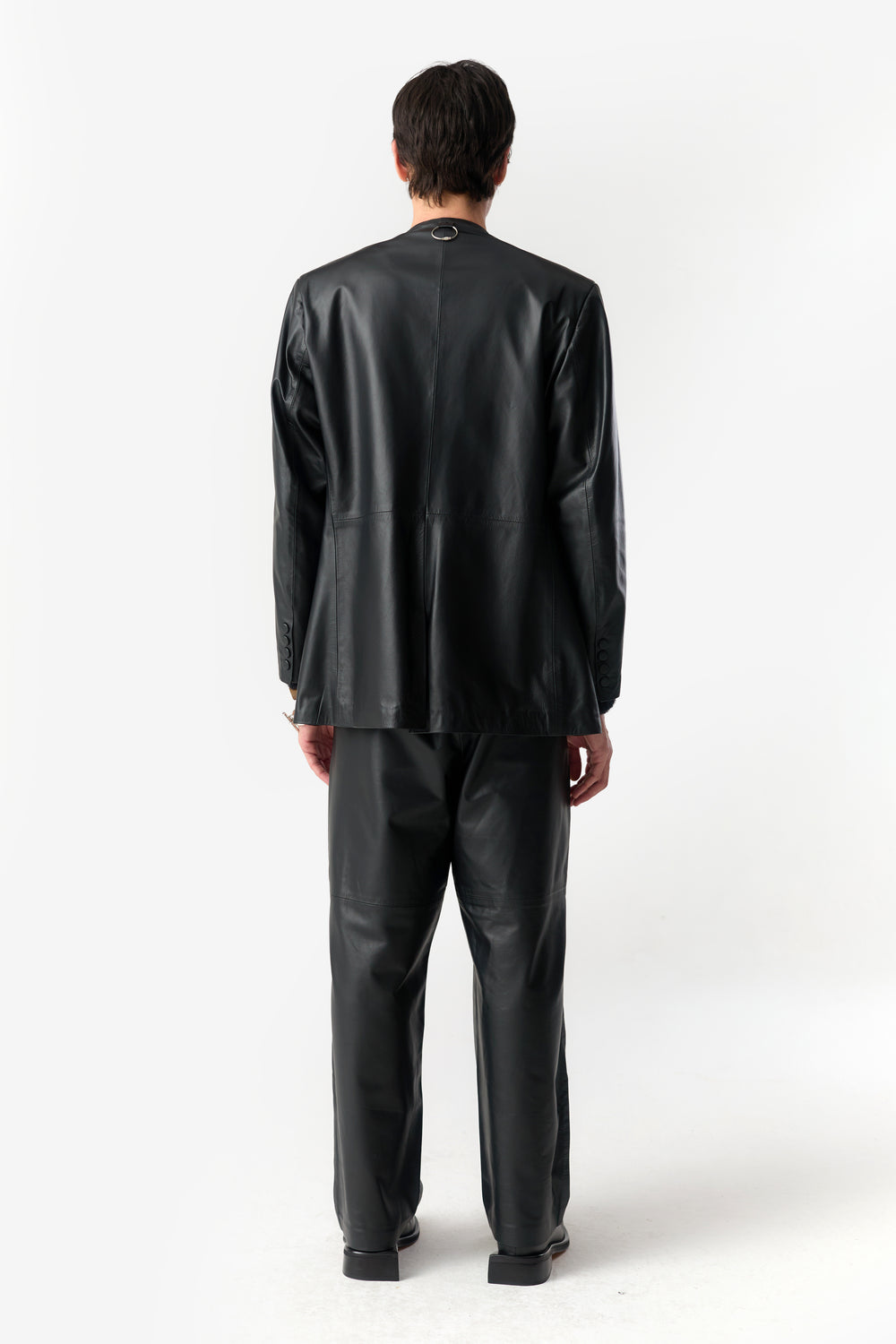 PRÉ VENDA - KIMONO LEATHER SUIT BLACK