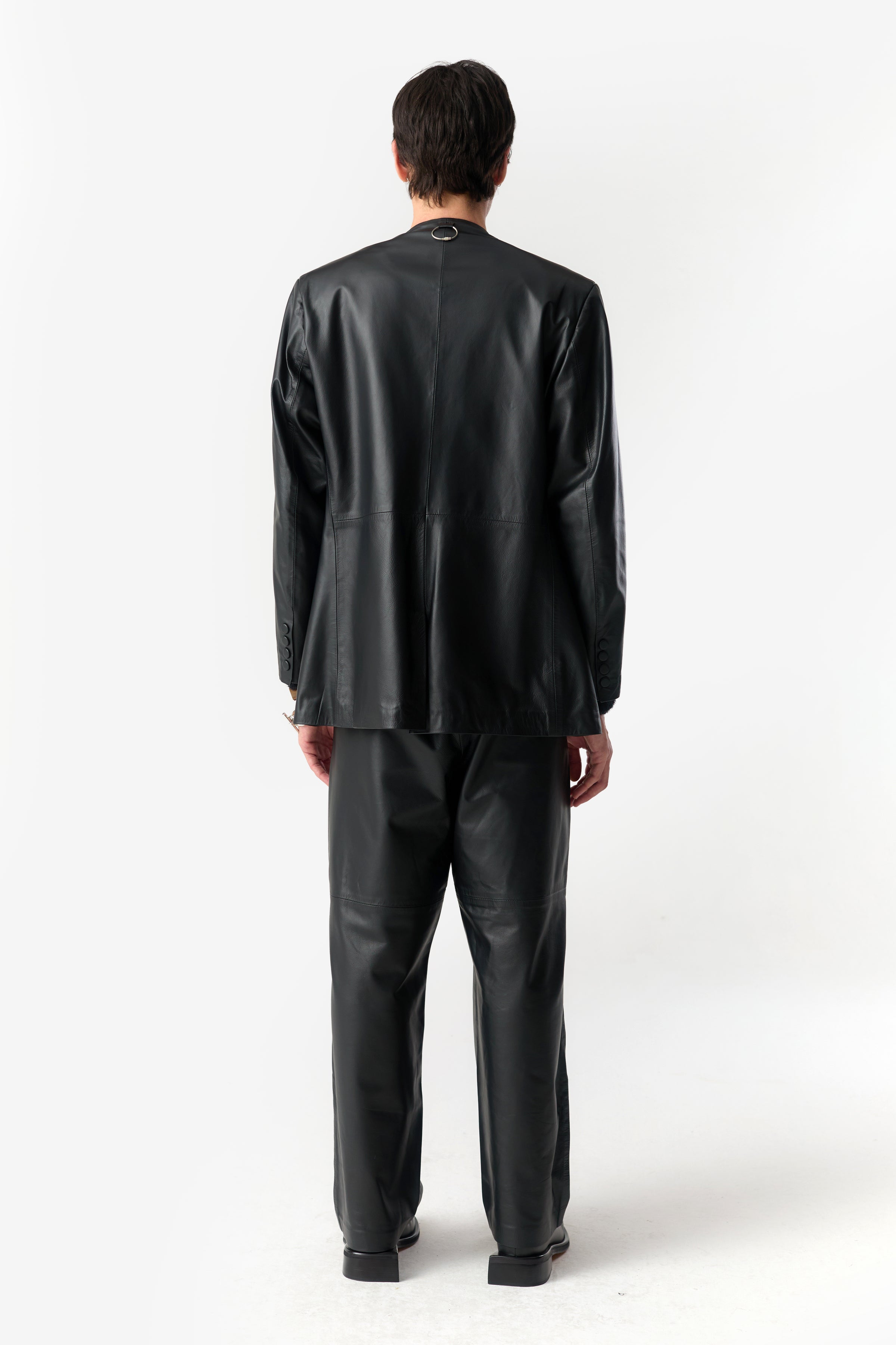 PRÉ VENDA - KIMONO LEATHER SUIT BLACK