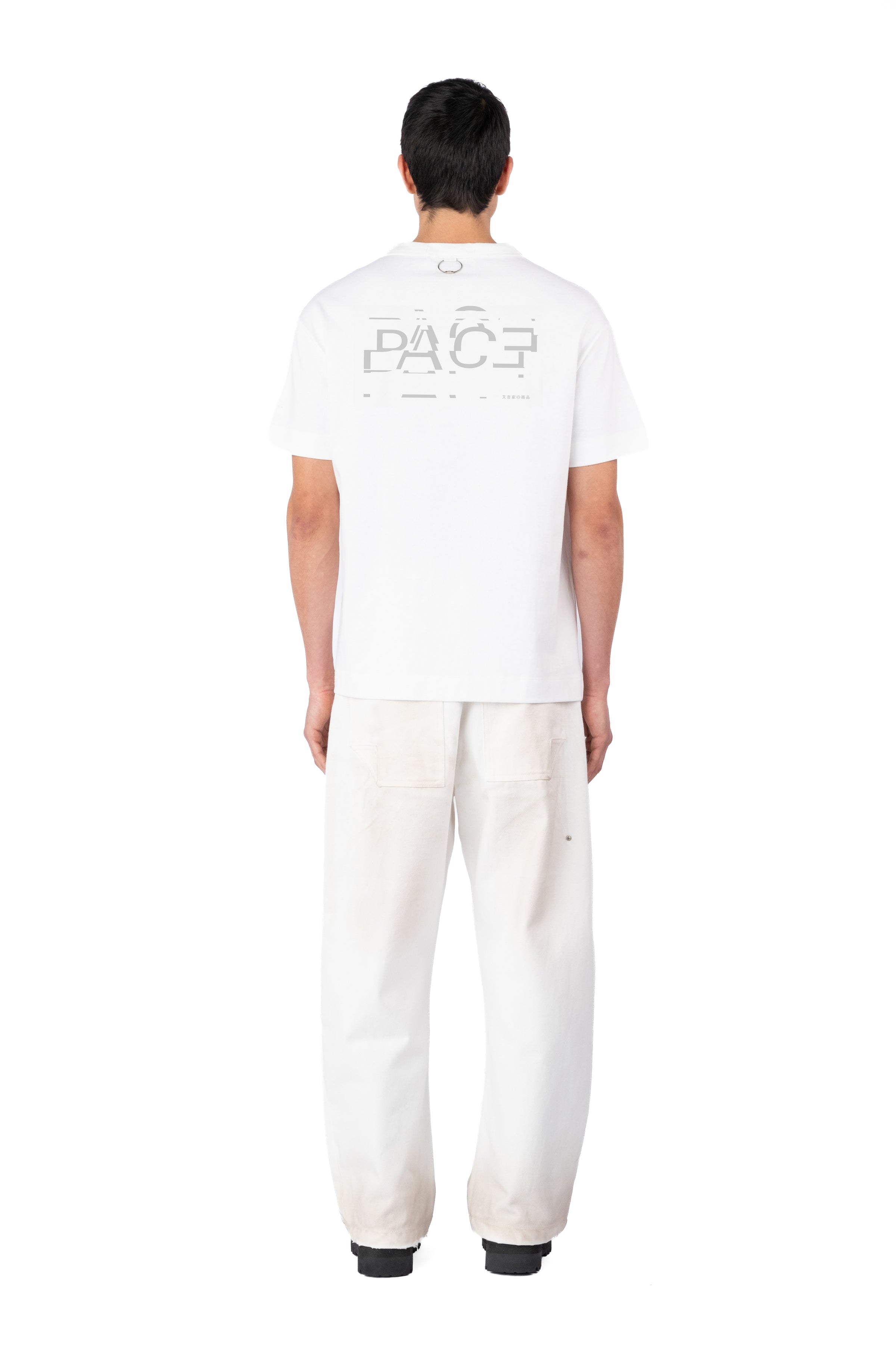 GLITCH TEE - OFF WHITE