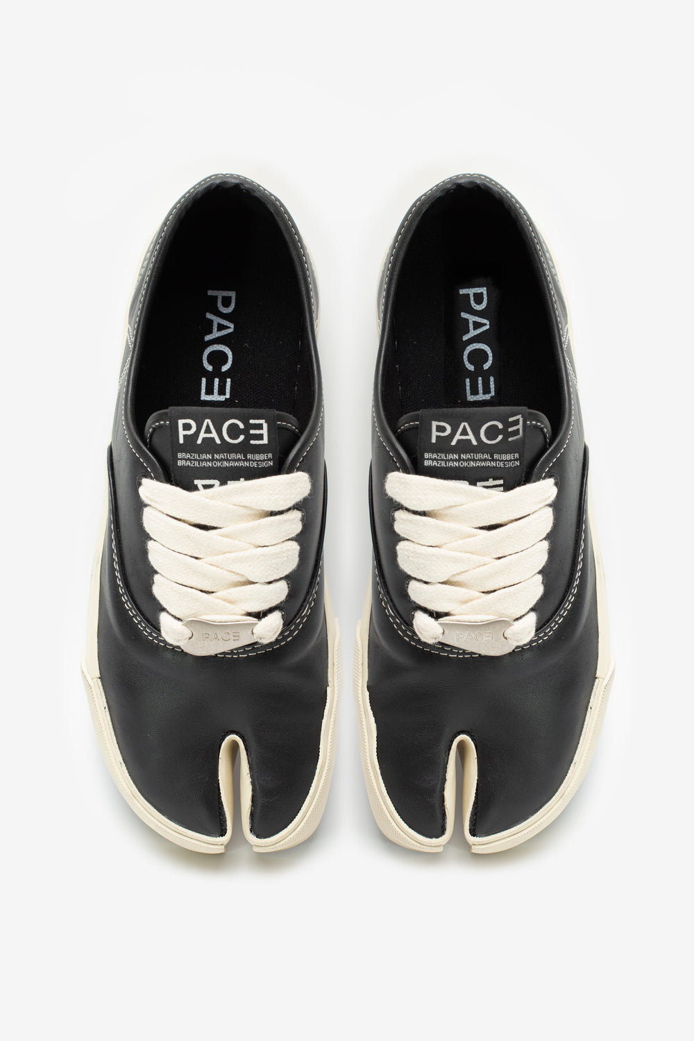 YOSHI'S TABI LEATHER BLACK