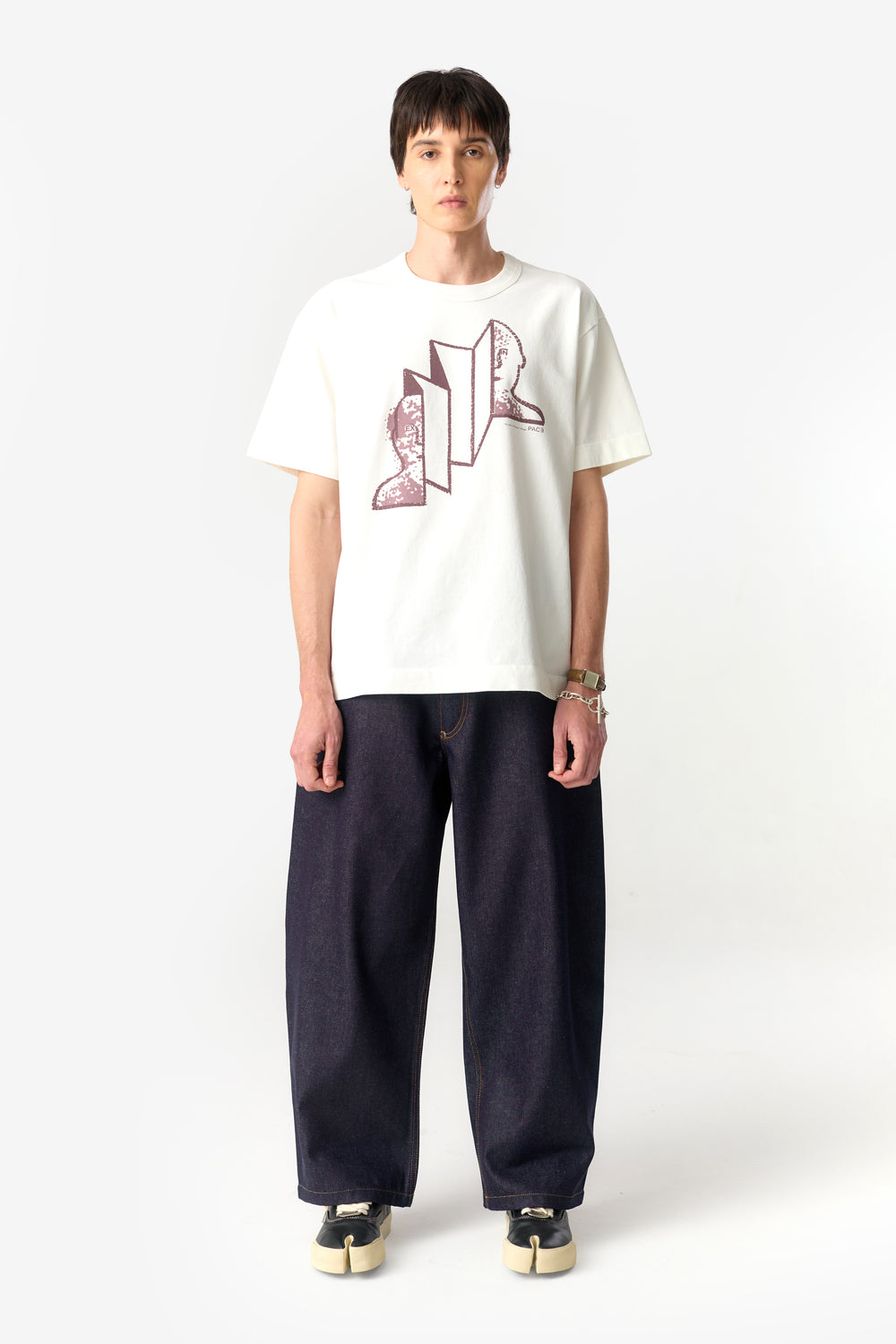 FOLD REGULAR TEE OFF WHITE