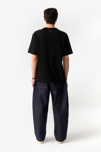 FOLD REGULAR TEE BLACK