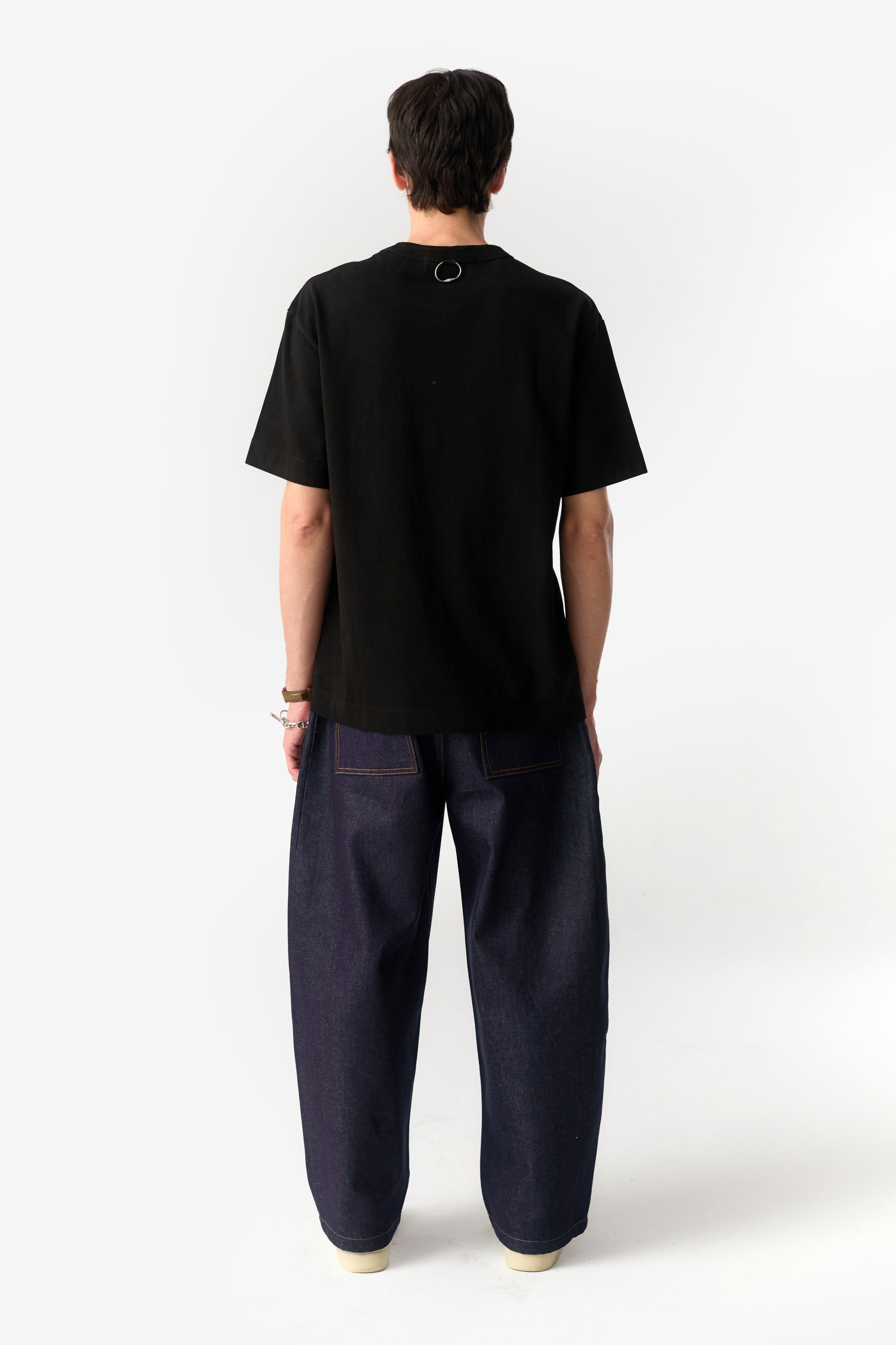 FOLD REGULAR TEE BLACK