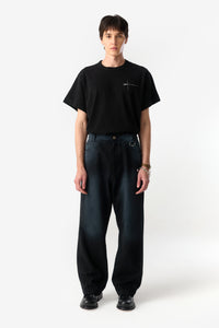 U-X STRAIGHT JEANS BLACK