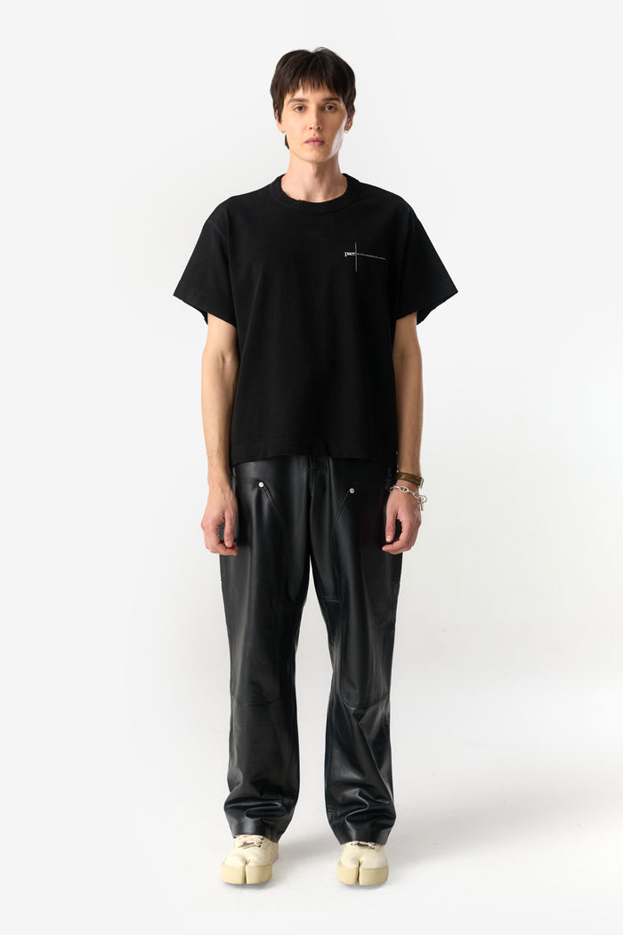 EXIT COTTON CODE TEE BLACK