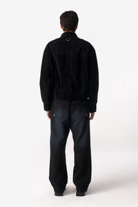 PRÉ VENDA - GOAT SKIN BOMBER BLACK