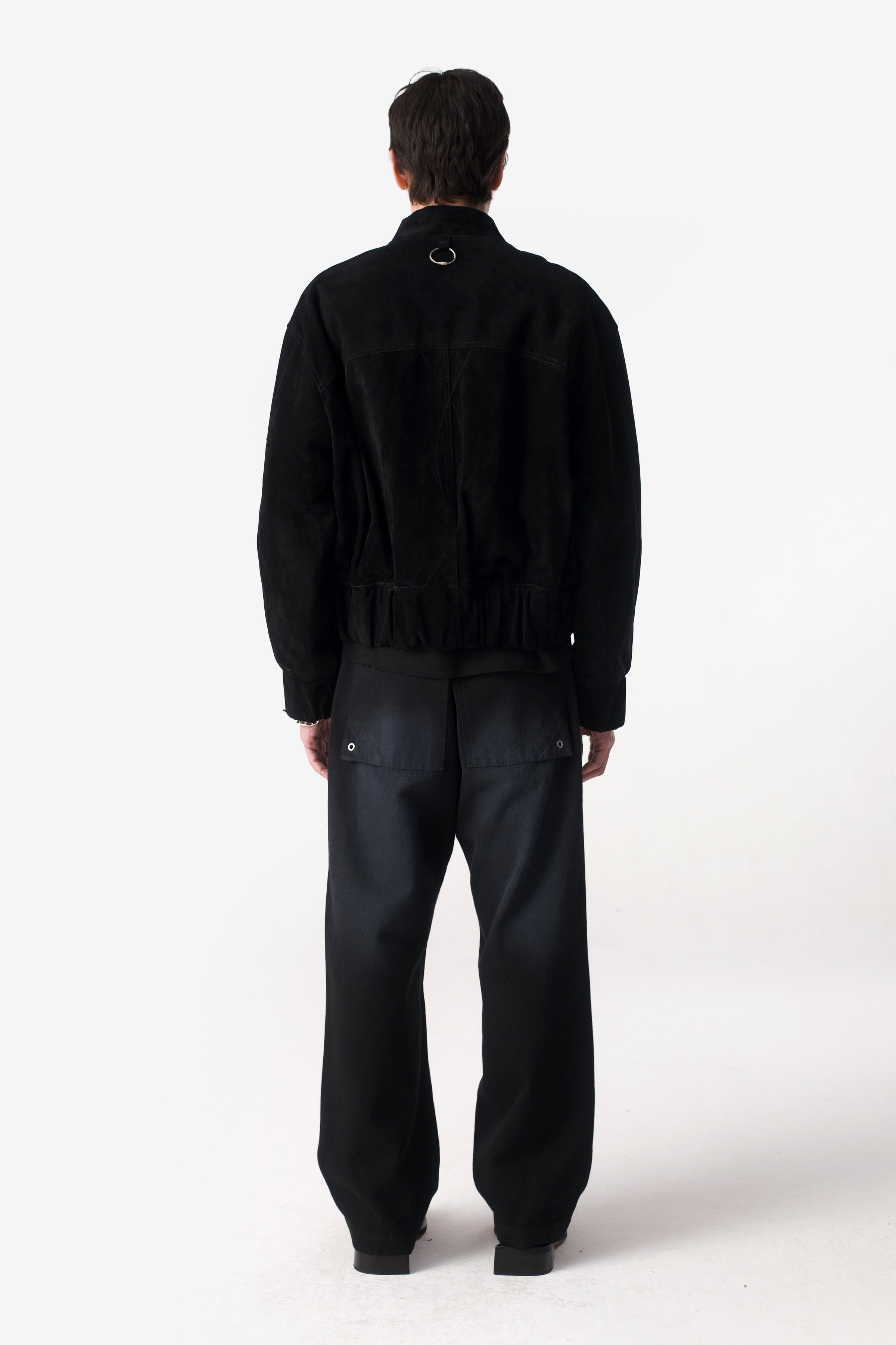 PRÉ VENDA - GOAT SKIN BOMBER BLACK