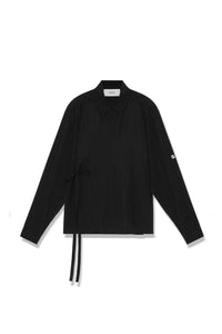 PACE LYOCELL KIMONO SHIRT MATTE BLACK