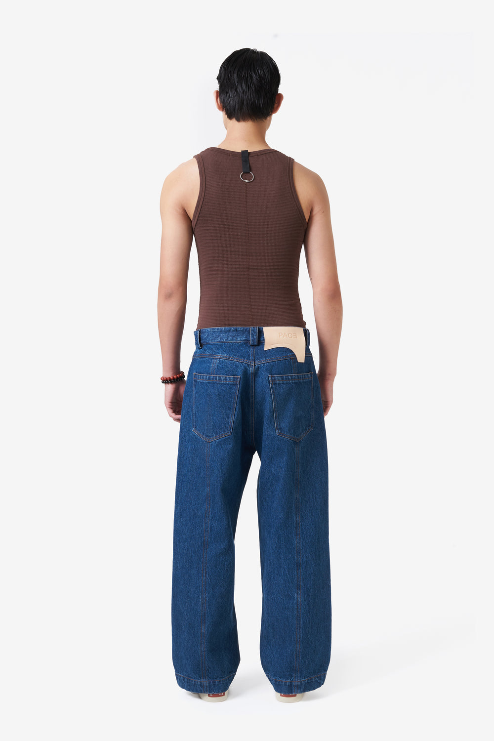 TANK TOP WAFFLE KNIT BROWN – PACE ™