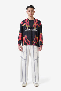 YACHT-RUBBER LEATHER LOW OFF WHITE