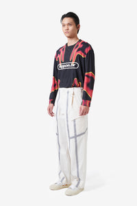 YACHT-RUBBER LEATHER HIGH OFF WHITE