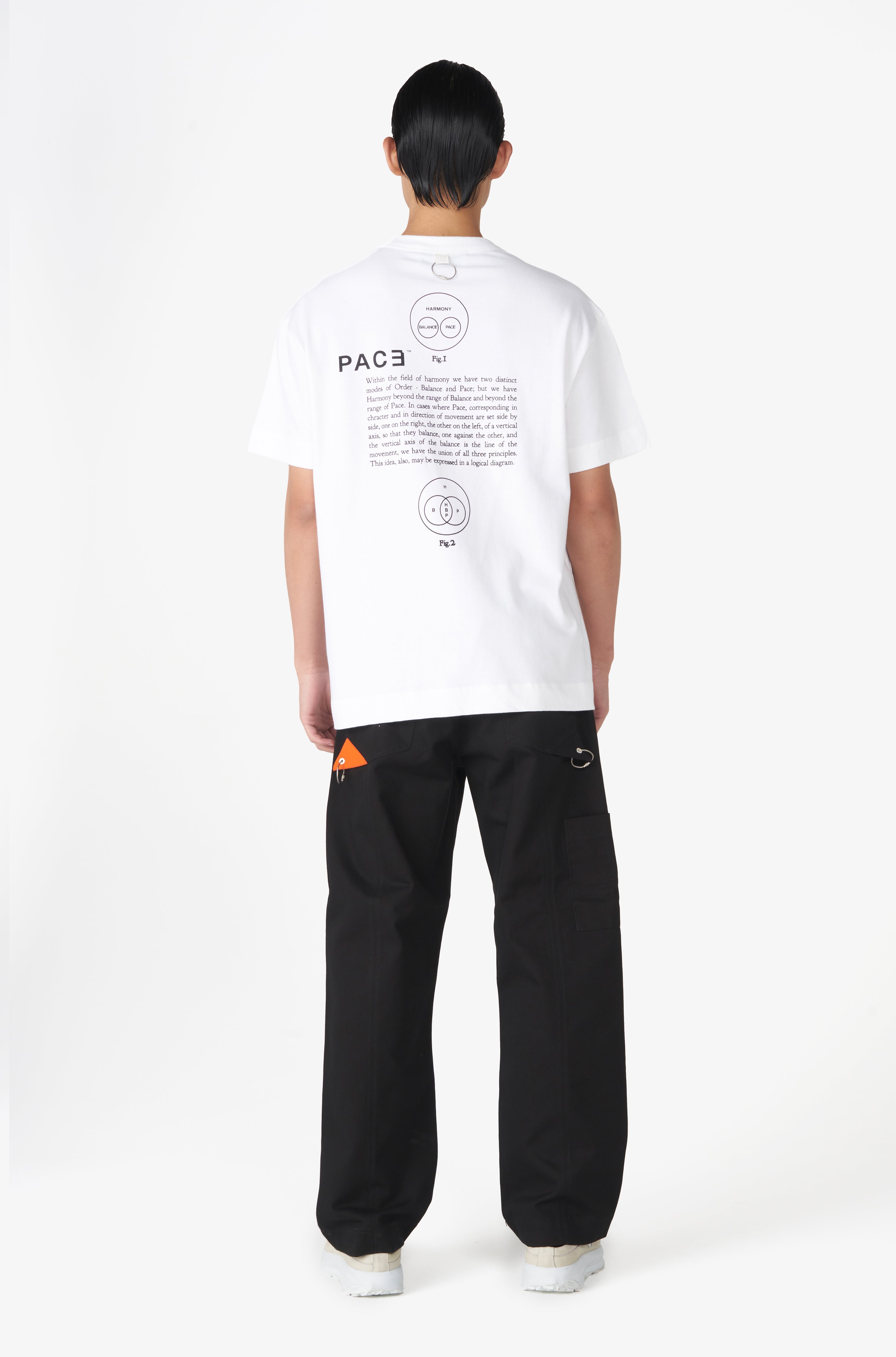 HARMONY BALANCE AND PACE TEE OFF WHITE