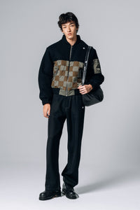 MOSAIC BOMBER JACKET GREEN