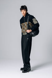 MOSAIC BOMBER JACKET GREEN