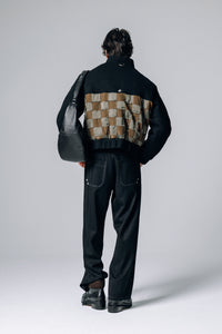 MOSAIC BOMBER JACKET GREEN