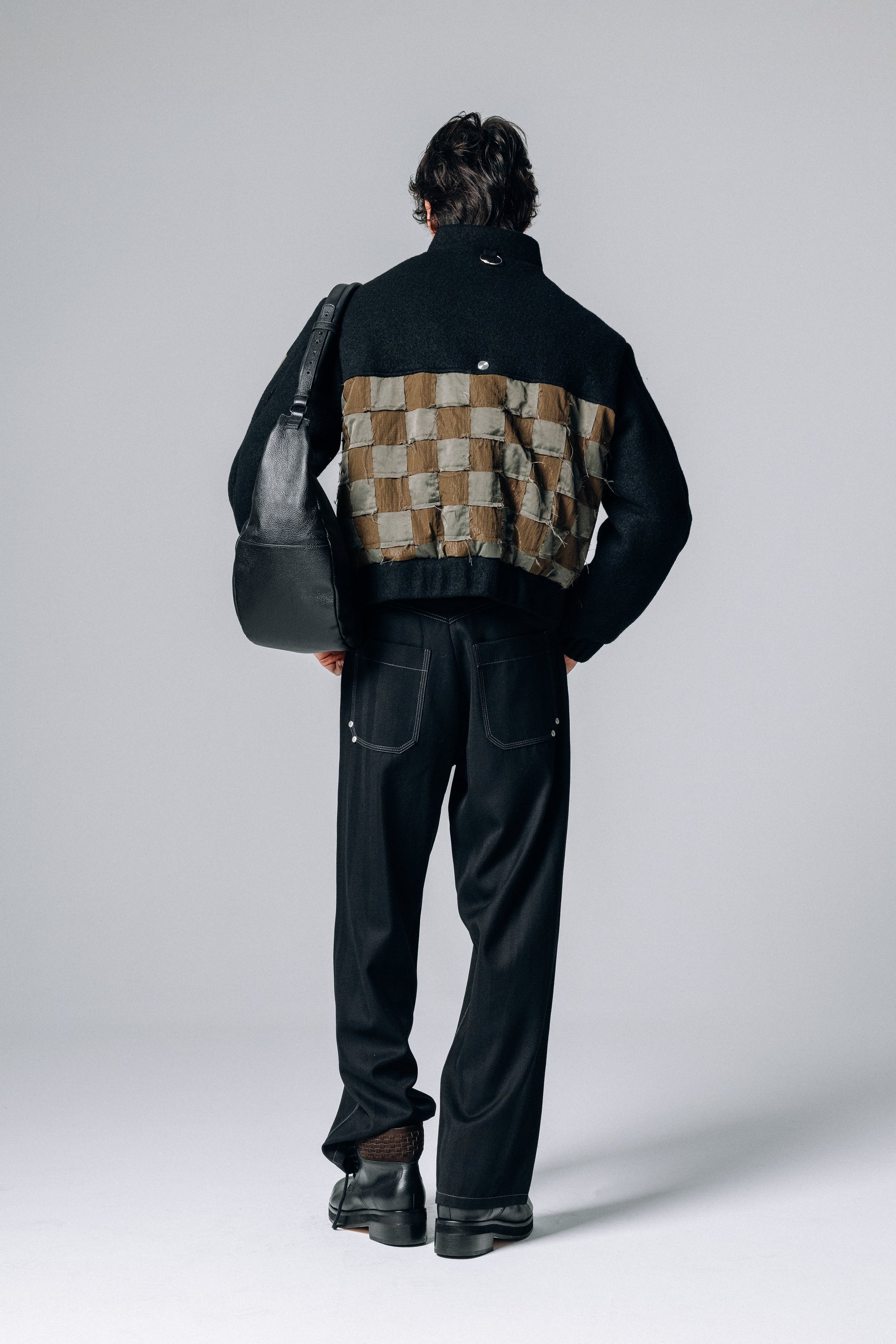 MOSAIC BOMBER JACKET GREEN