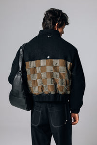 MOSAIC BOMBER JACKET GREEN