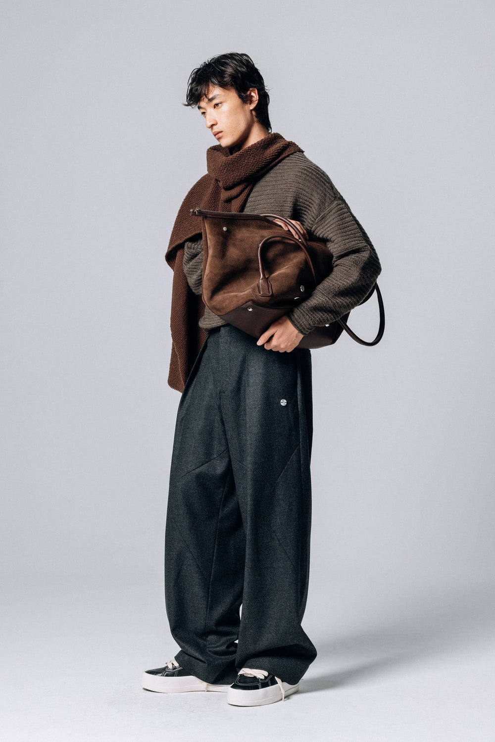 SHINKO DYNAMIC TROUSERS GREY