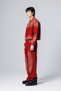 U-X STRAIGHT JEANS RED