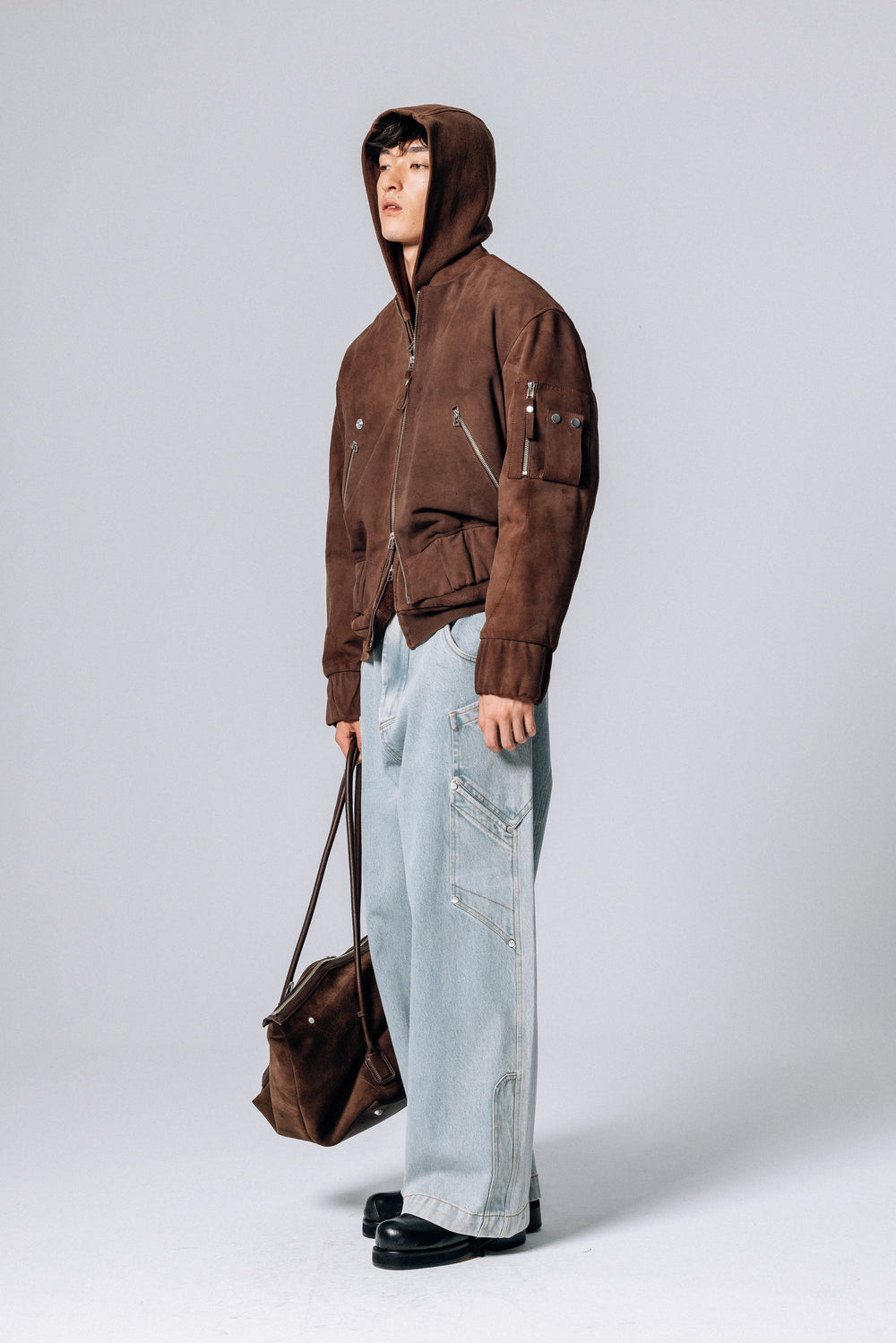 POKETTO RELAXED LIGHT BLUE JEANS