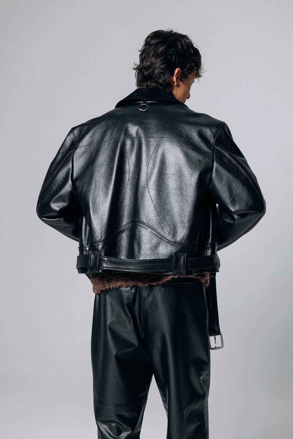 PRÉ VENDA - EX-IN PERFECTO LEATHER JACKET BLACK