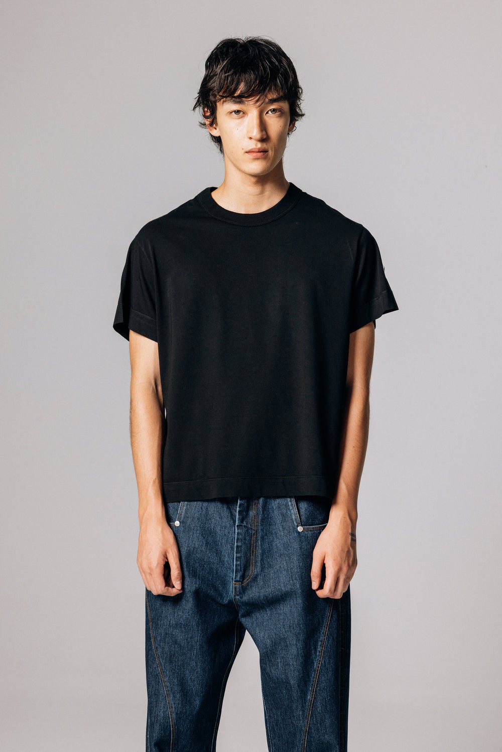 COTTON CODE TEE BLACK