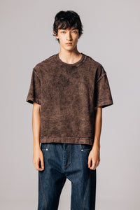 PATTERN TEE BROWN