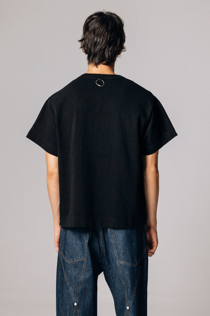 COTTON CODE TEE BLACK