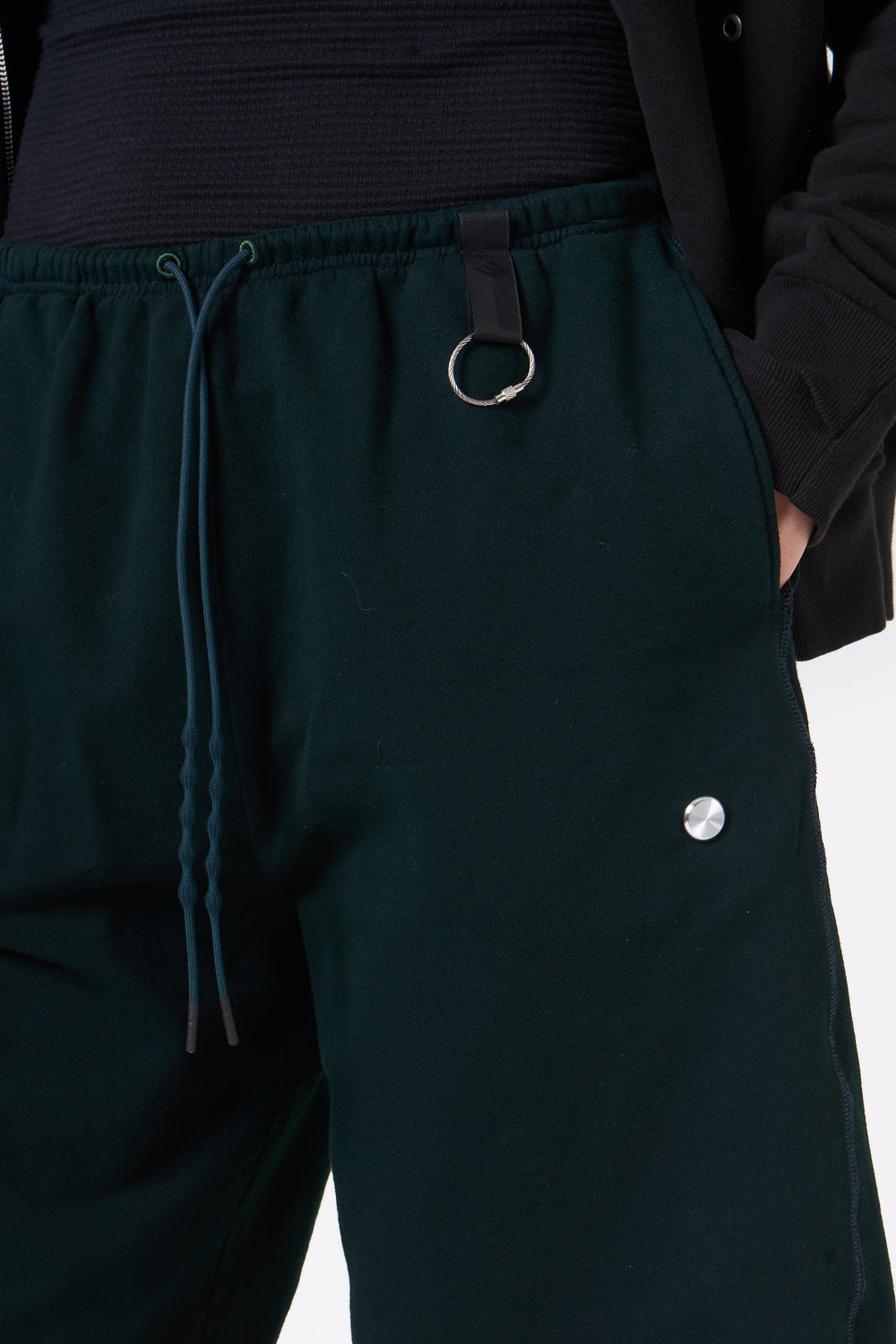 CODE SWEATSHORT STONE WASHED GREEN