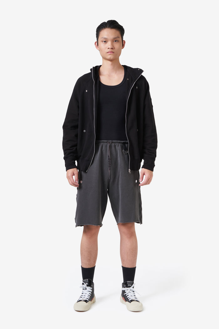 CODE SWEATSHORT BLACK