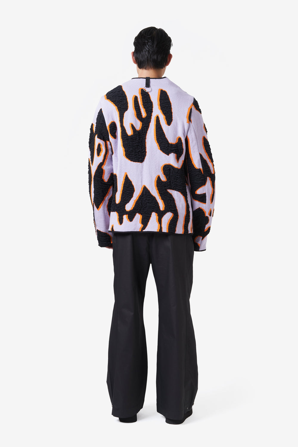 CHLADNI FIGURES JACKET SEA SQUIRT LILAC / BLACK