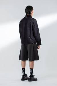 MIDMASA TAILORED SHORTS CHARCOAL