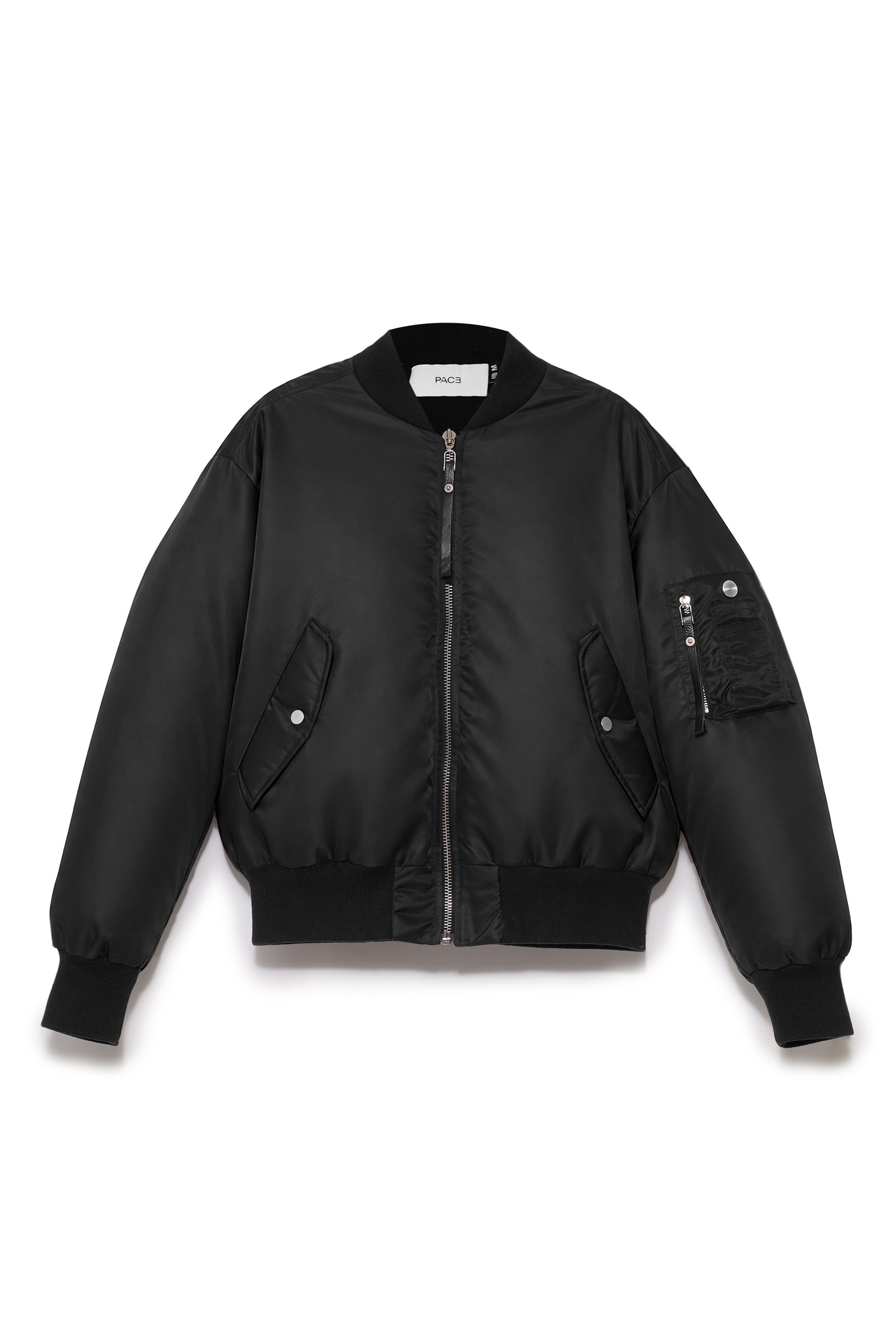 BOMBER JACKET J1G - BLACK