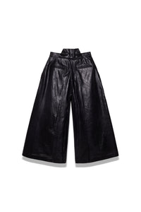 HAKAMA PANTS LEATHER BLACK
