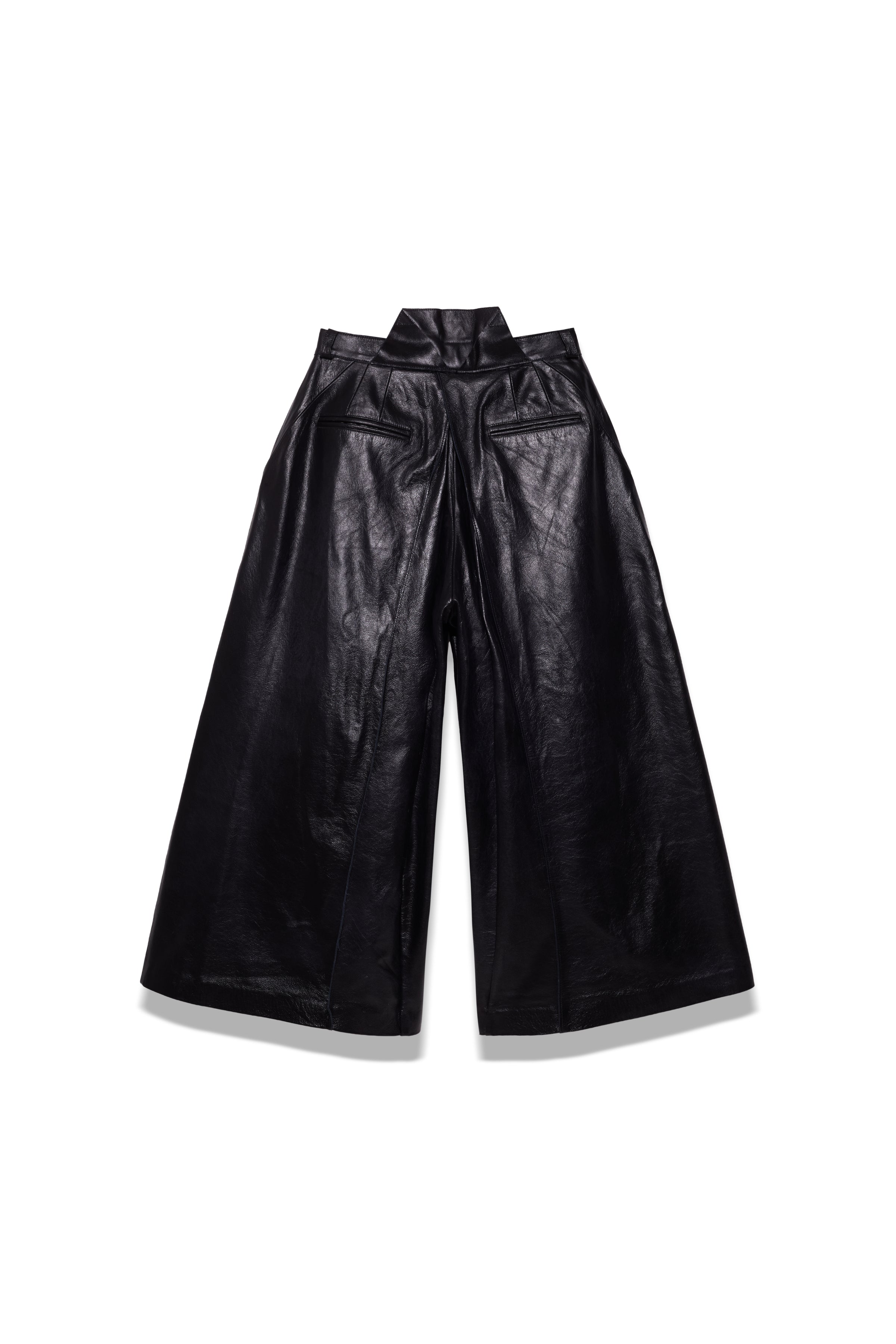 HAKAMA PANTS LEATHER BLACK
