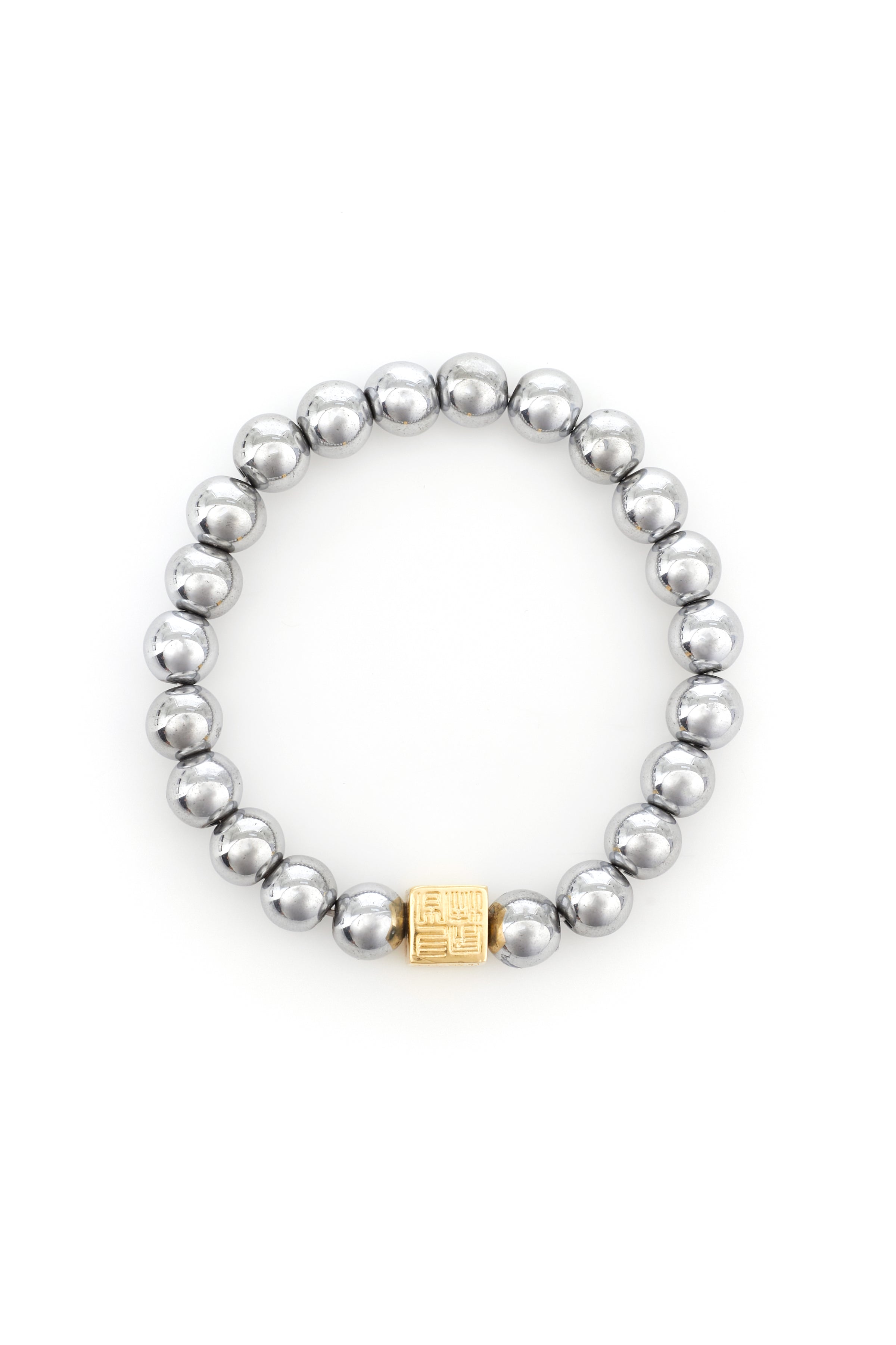 DK BRACELET HEMATITE - GOLD