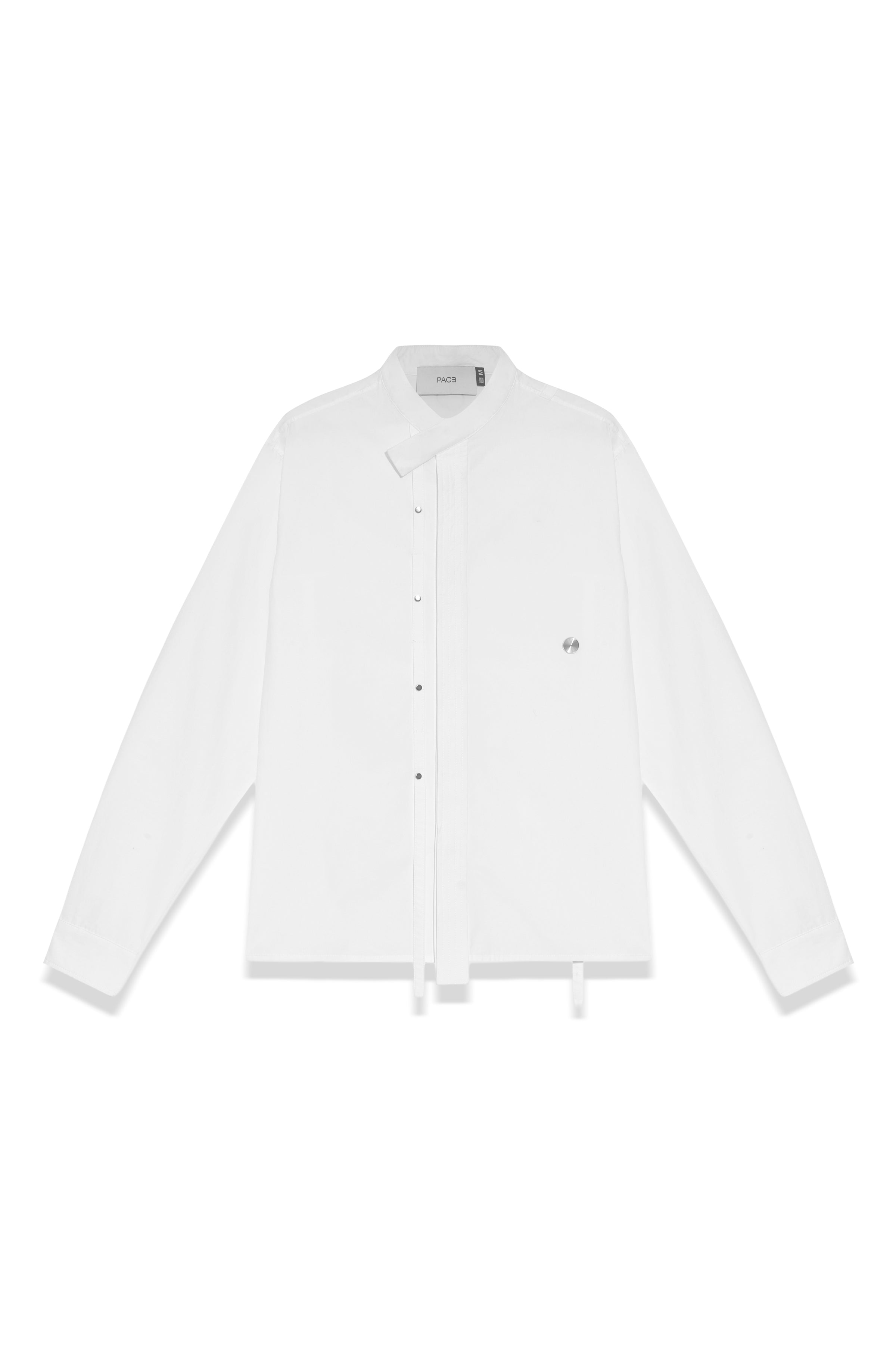 X COLLAR SHIRT WHITE