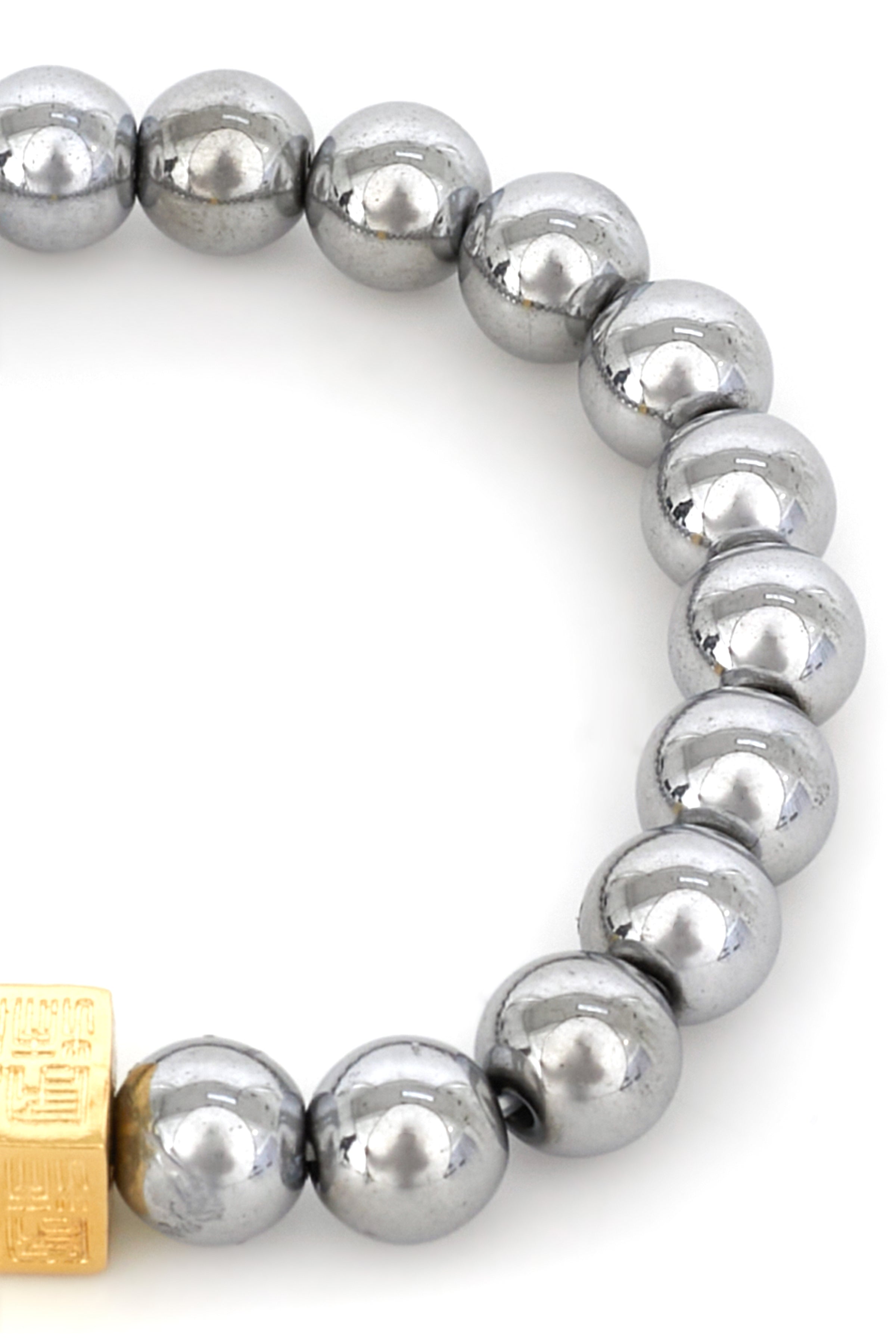 DK BRACELET HEMATITE - GOLD