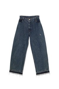 HERIPO PANTS BROWN DENIM