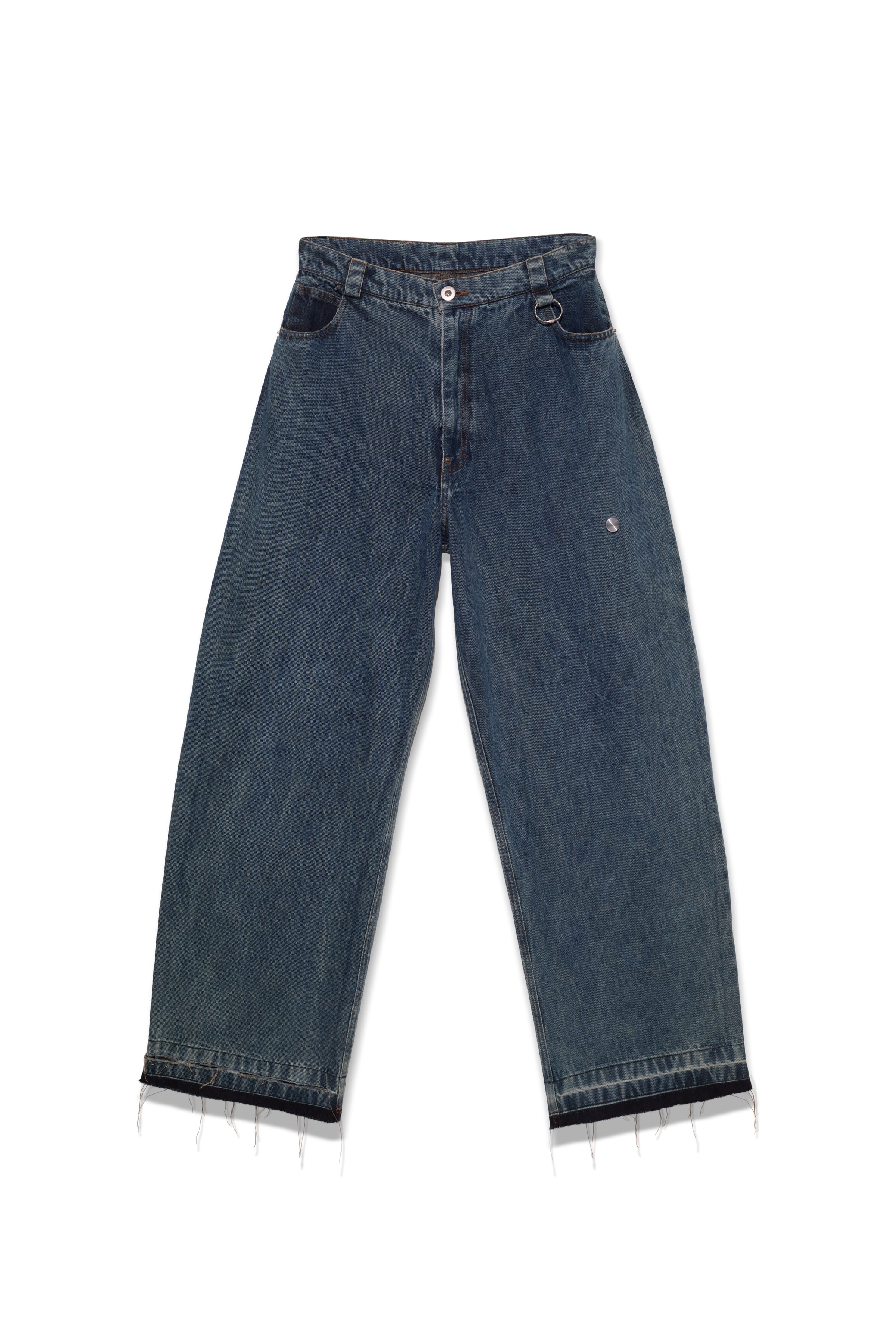 HERIPO PANTS BROWN DENIM
