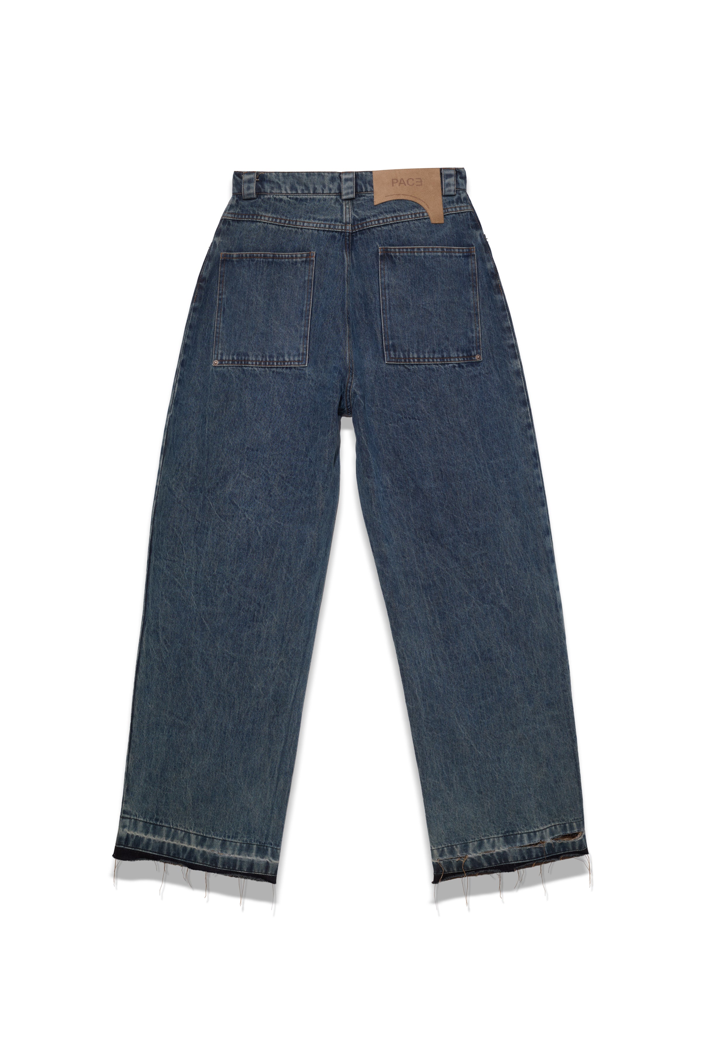 HERIPO PANTS BROWN DENIM