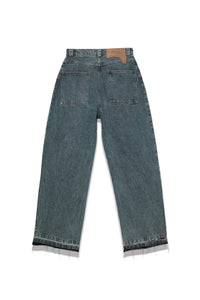 HERIPO PANTS BROWN DENIM