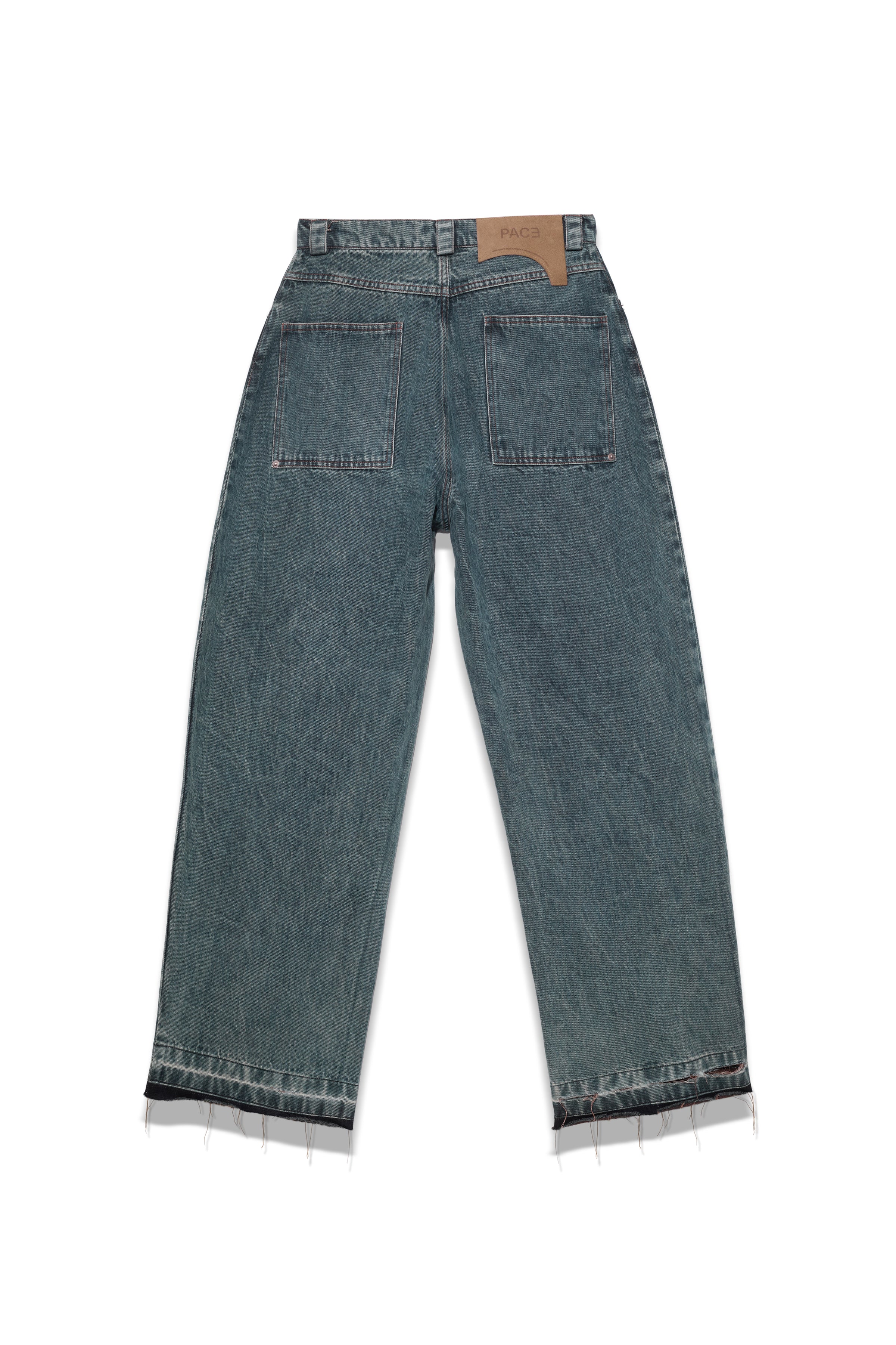 HERIPO PANTS BROWN DENIM