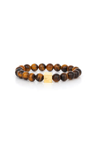 DK BRACELET TIGER'S EYE - GOLD