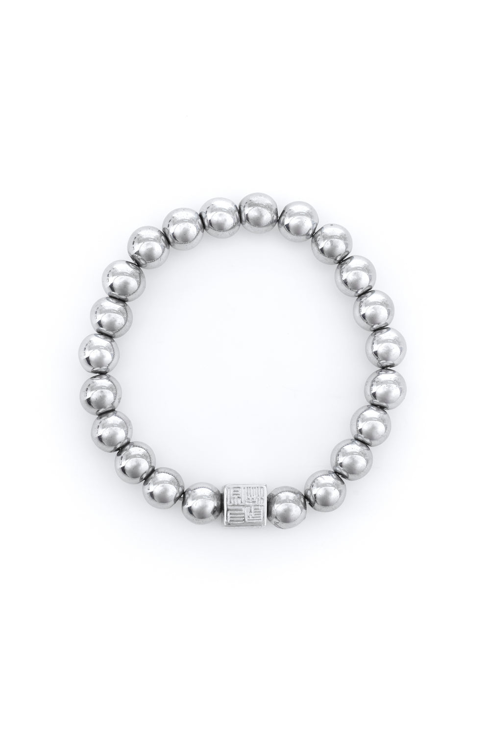 DK BRACELET HEMATITE - SILVER