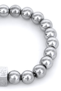 DK BRACELET HEMATITE - SILVER