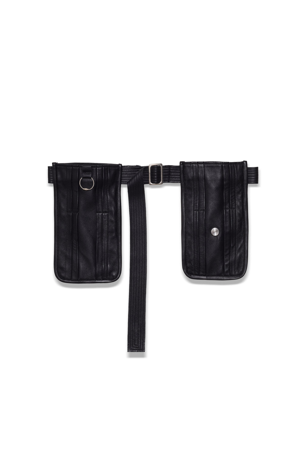 TARE POCKET BELT LEATHER BLACK