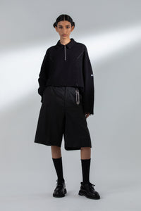 MIDMASA TAILORED SHORTS CHARCOAL